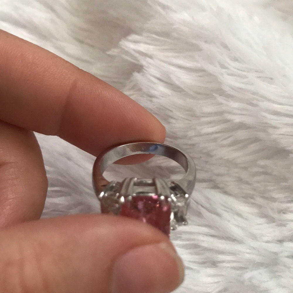 PINK STONE RING - Picture 6 of 6